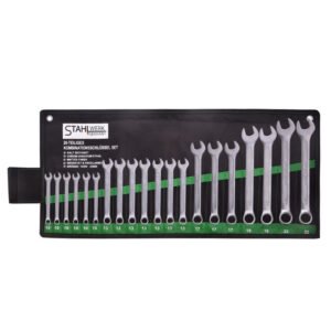 Stahlwerk Ring Spanner Set SW2, 20-piece, 10–22 mm